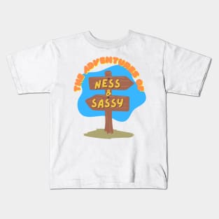 The Adventures of Ness & Sassy Kids T-Shirt